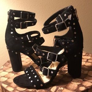 Sam elderman platform rock star sandals sz 7
